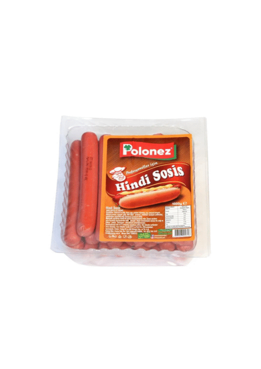 POLONEZ HİNDİ UZUN SOSİS (1000 GR)