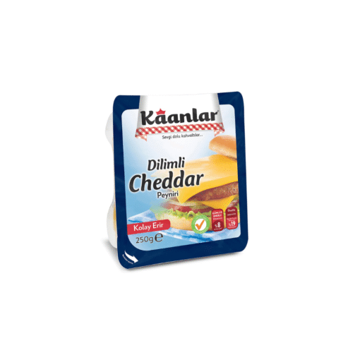 CHEDDAR DİLİMLİ P.(KAANLAR) 250 GR