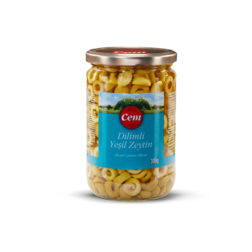 CEM DİLİMLİ YEŞİL ZEYTİN 2500 GR