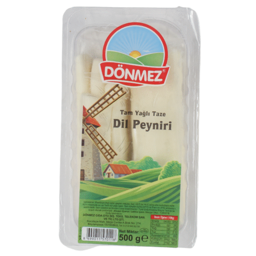 DÖNMEZ TAM YAĞLI DİL PEYNİRİ 500 GR